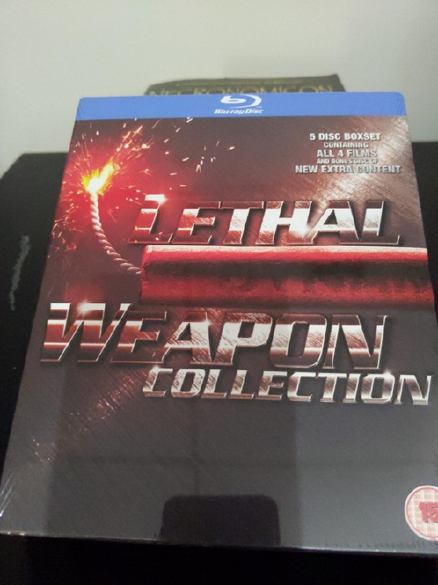 Lethal Weapon Collection Blu-ray box