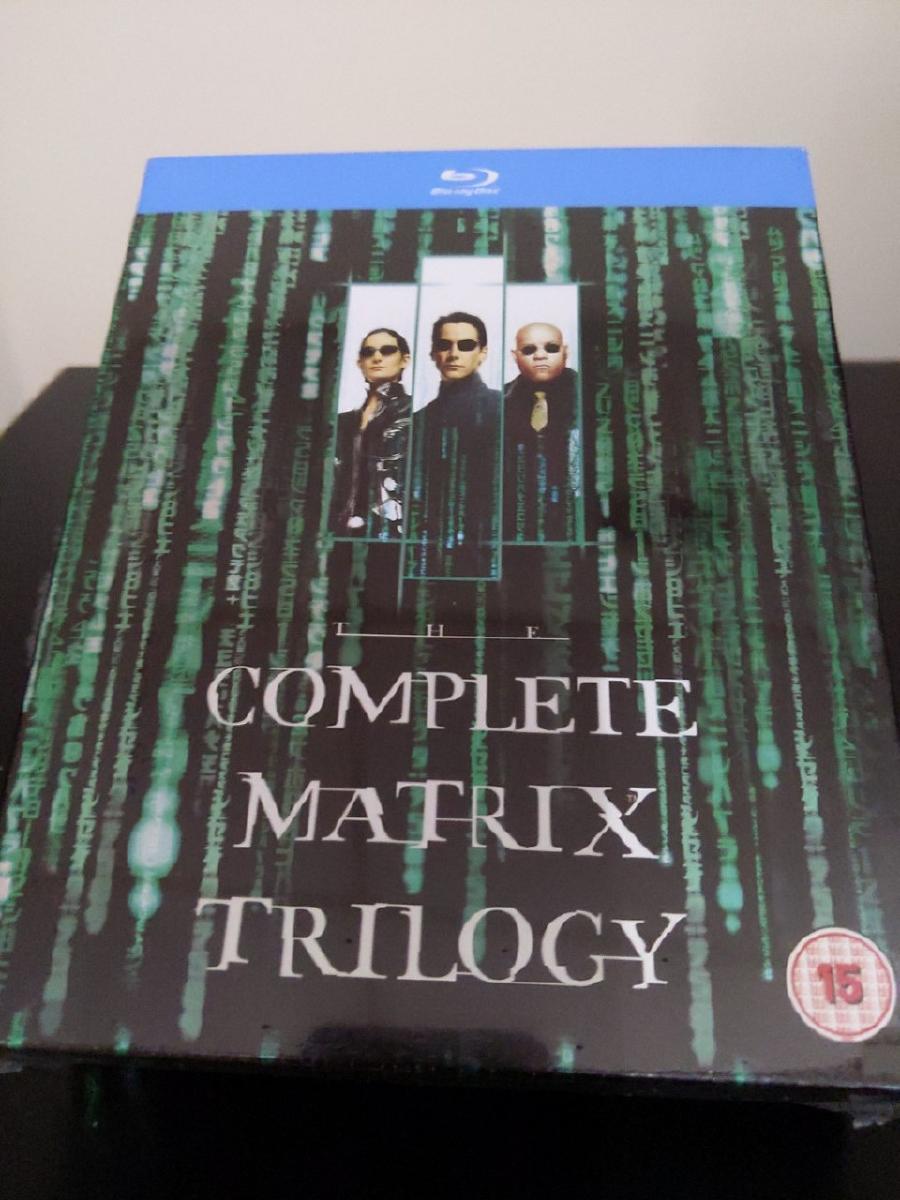 The Complete Matrix Trilogy Blu-ray box