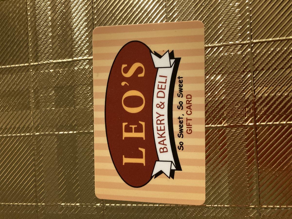 FOUND LEO’S Bakery Gift Card