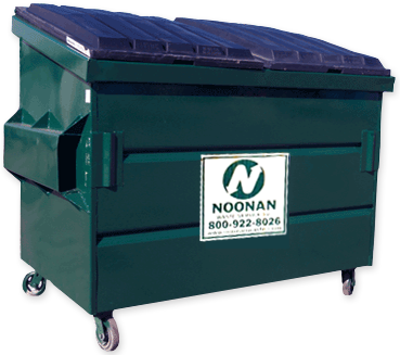 Commercial Dumpster Removes All Accumulated Debris In A