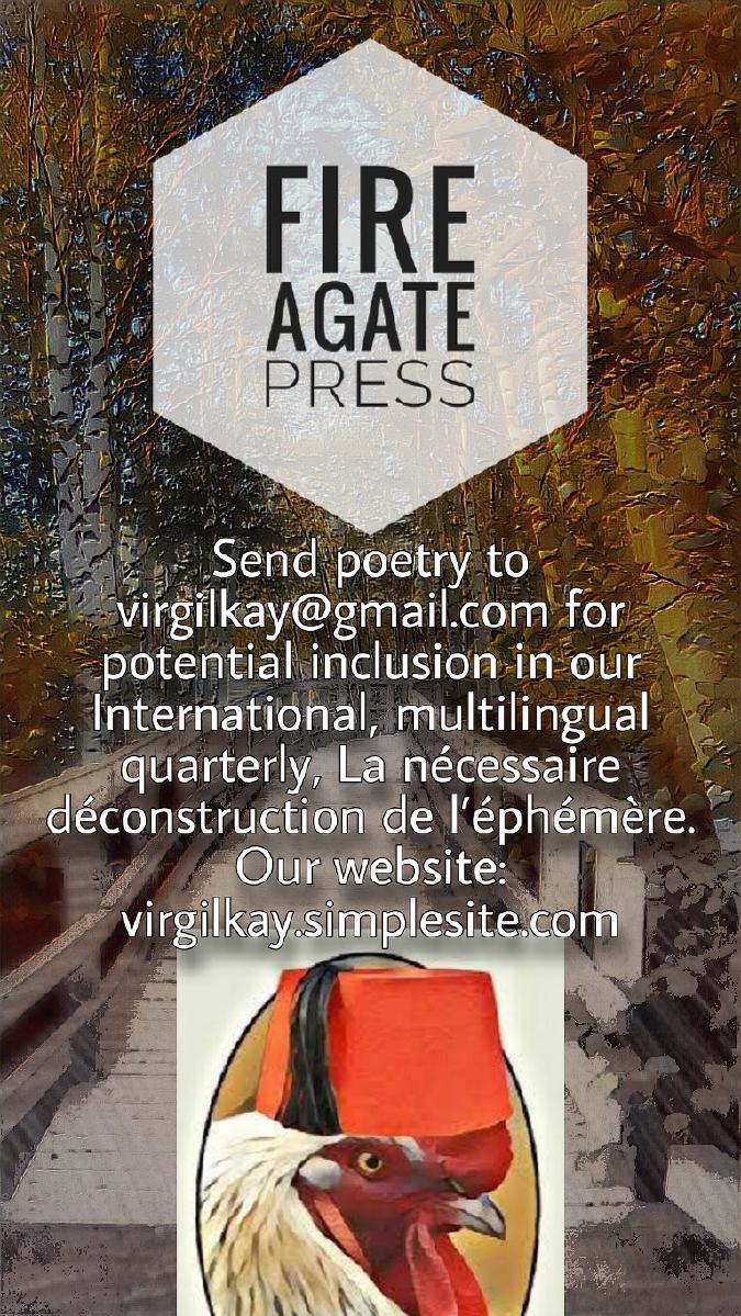 Poetry Deadline October 24