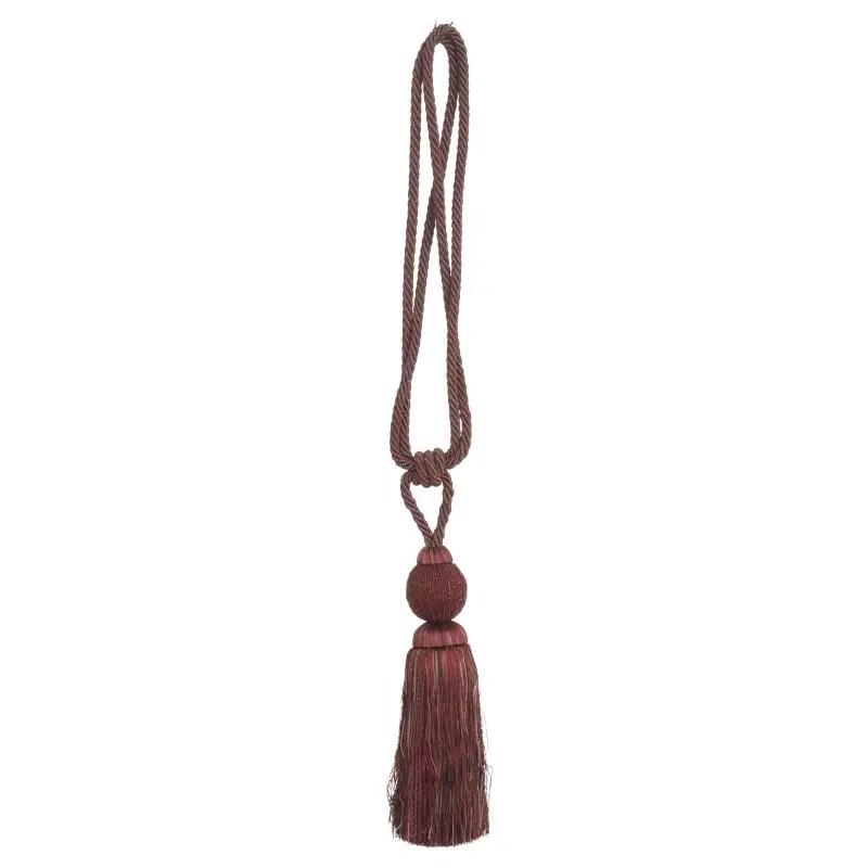 BEST TO BUY ONLINE RUBY BEADED BALL DECORATIVE TASSELS