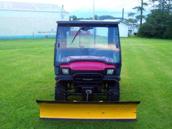  Kawasaki Mule x4 with Plow