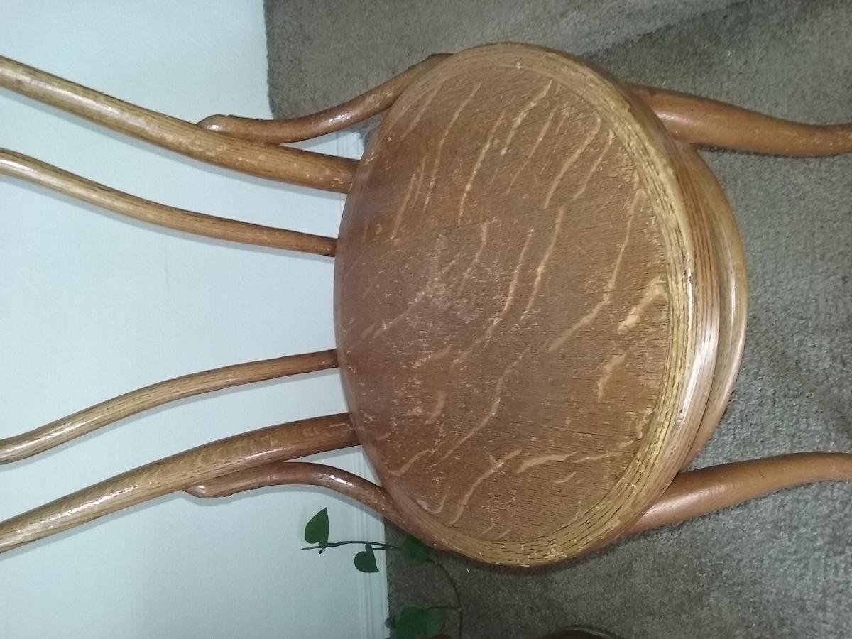 Antique bentwood cafe chairs