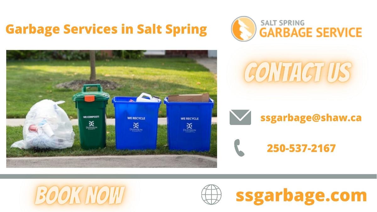 Eco- Friendly Garbage Services in Salt Spring | SS Garbage