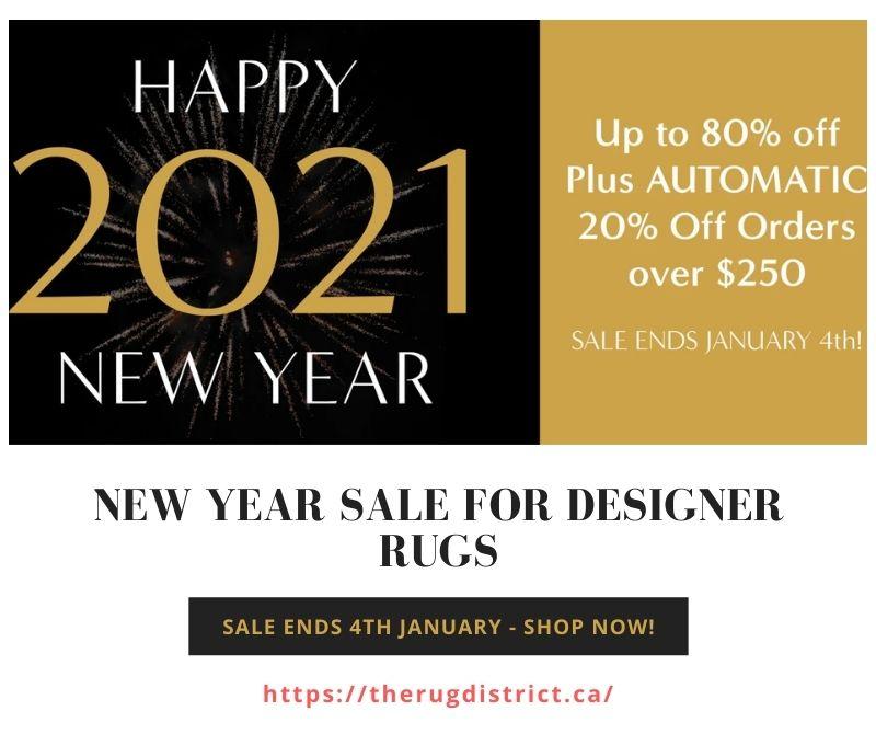 New Year Sale For Designer Rugs