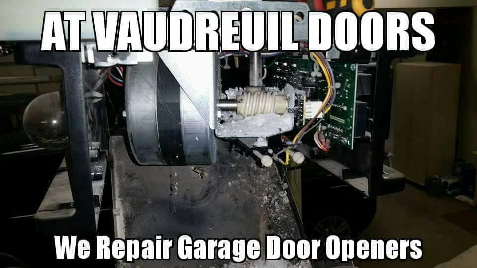 Réparation d'ouvre-porte de garage