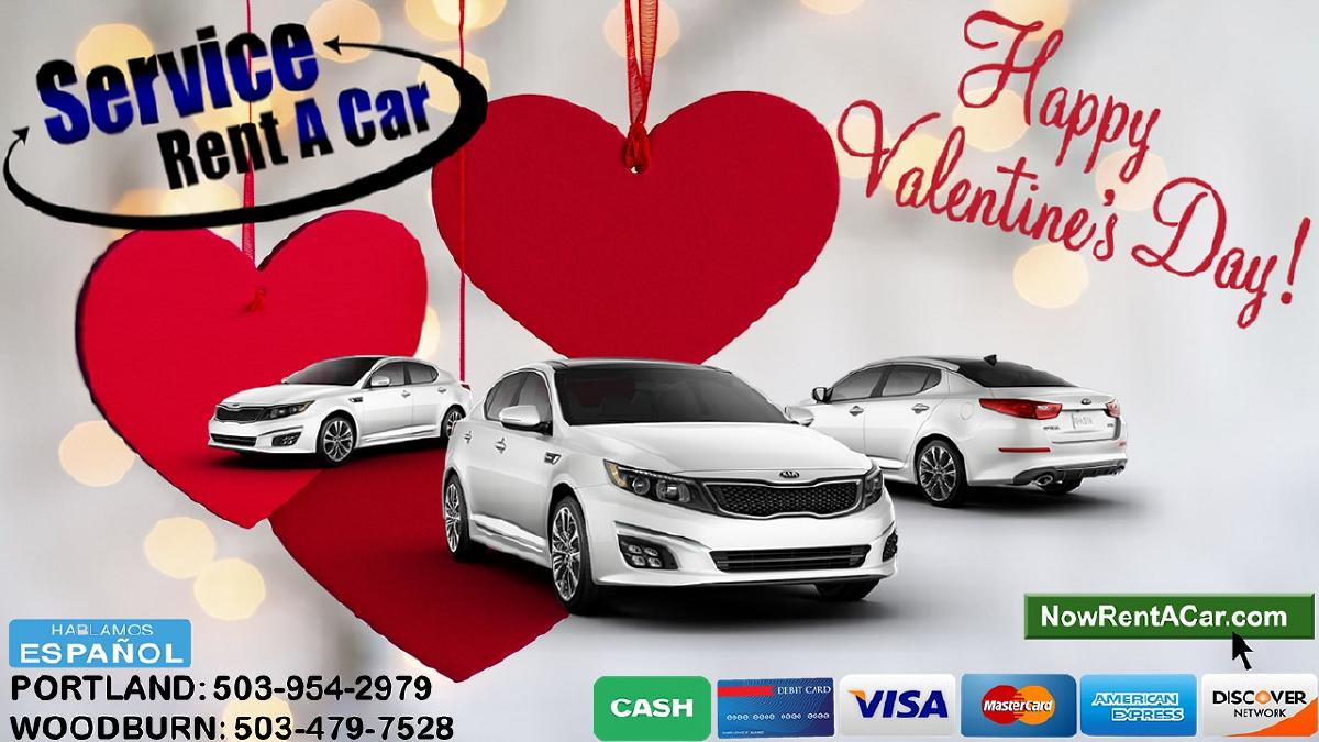 Traveling for Valentine's Day? Rent a Vehicle with Service