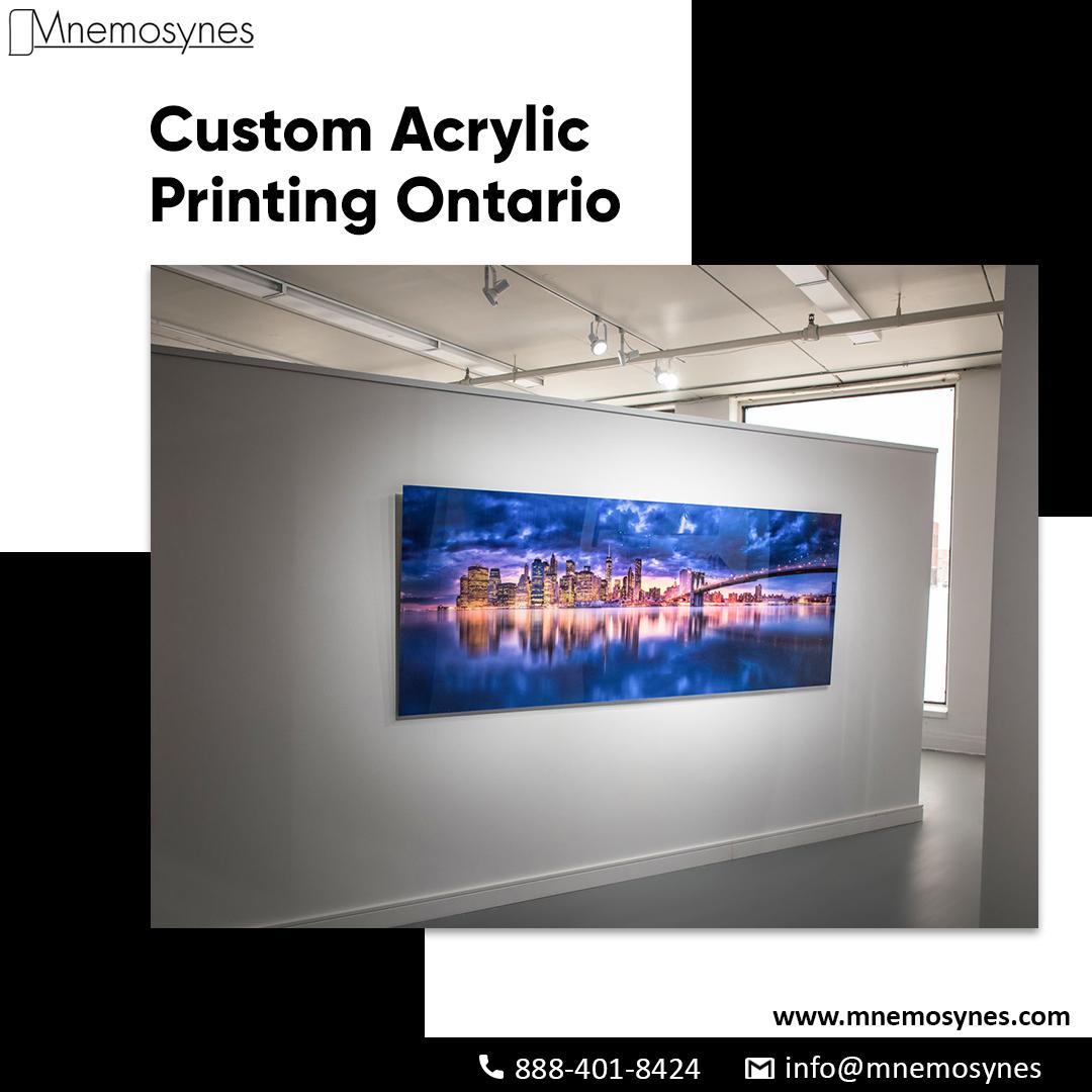 Custom Acrylic Printing Ontario