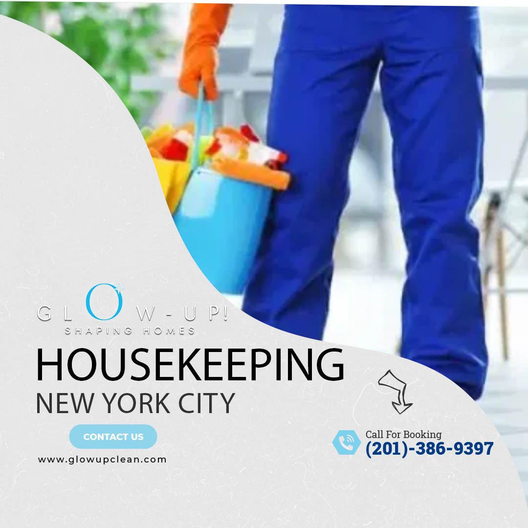 housekeeping New York city (glow up)