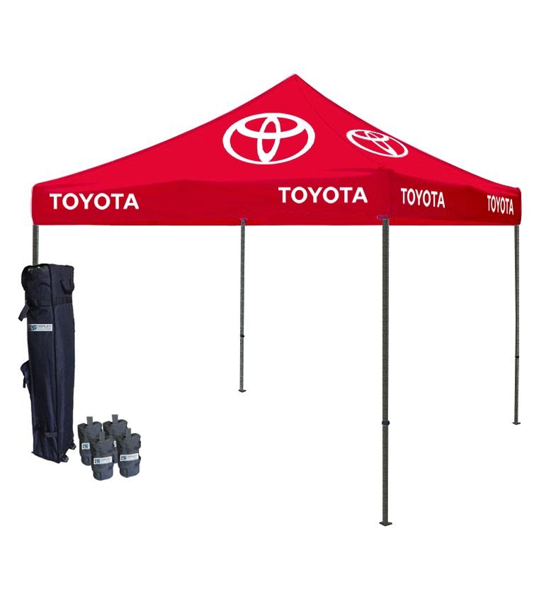 10x10 Custom Canopy Tents | Outdoor Marketing Tents