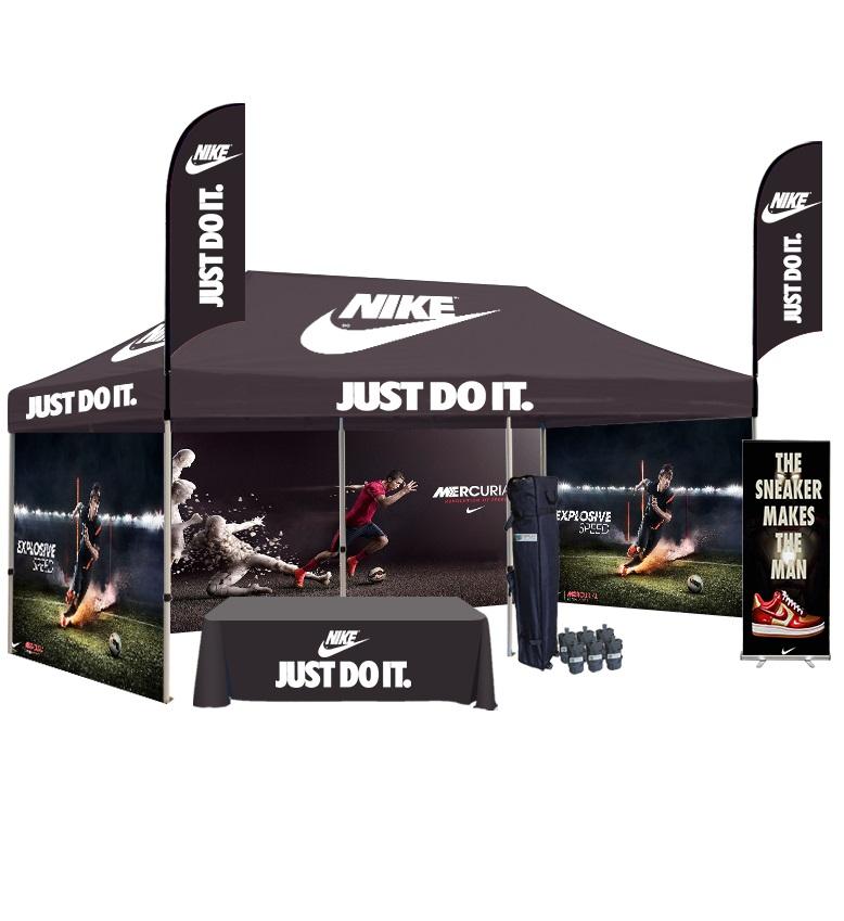 Custom Canopy Tents With Graphic Printing