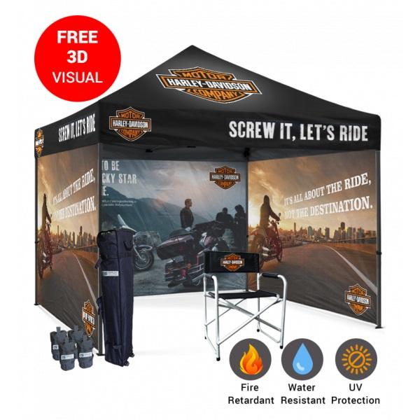 Custom Pop Up Tents | Advertising Area To Your Brand At