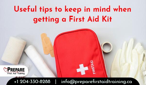 First Aid kit & First Aid Training Winnipeg