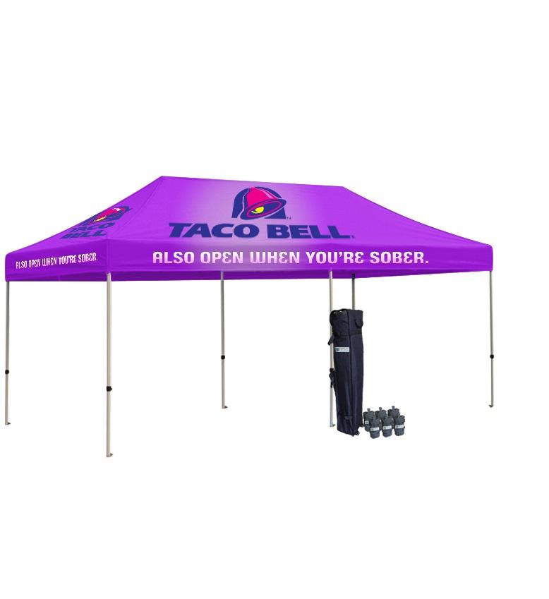 Pop Up Canopy Tent With Unlimited Graphics