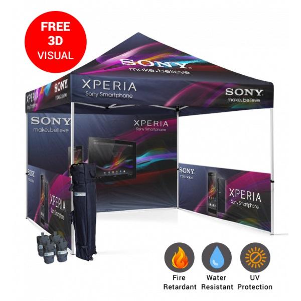 Unlimited Color Printing On Event Tents