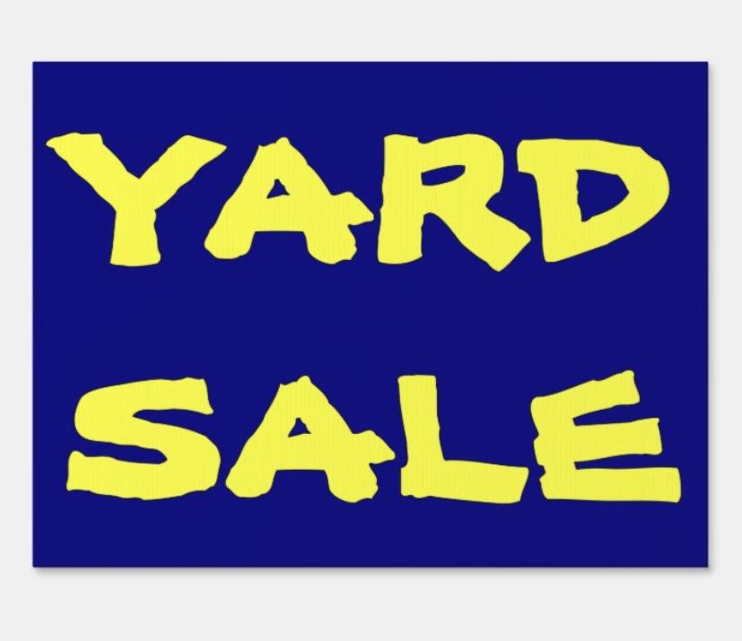 Yard Sale  Lewisberry Rd. York. Dates will be June 3 to