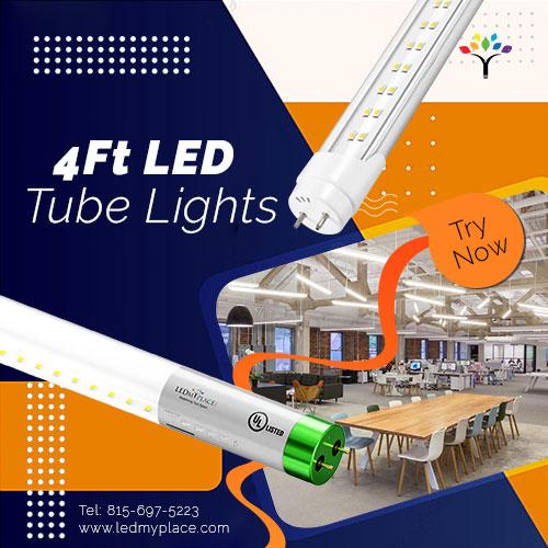 Buy Now 4FT LED Tube Light Fixture at Low Price