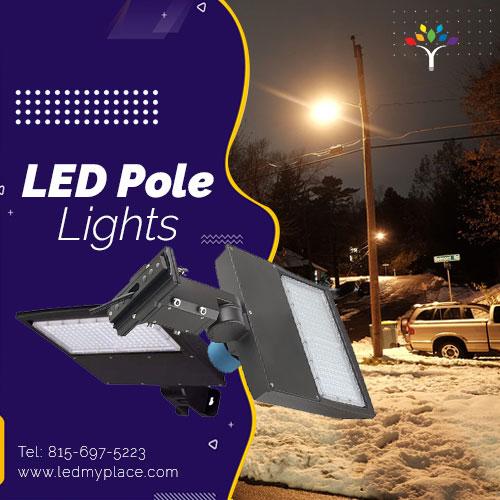 Buy Now LED Pole Lights For Street Lighting