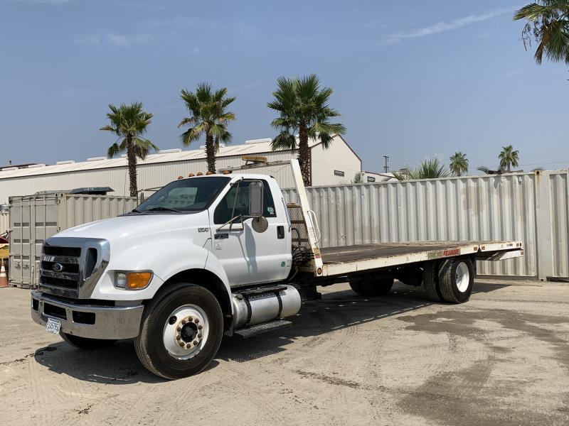 FORD F750 EQUIPMENT CARRIER TRUCK #