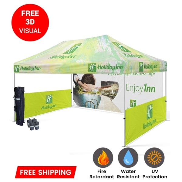 Heavy Duty Pop up Canopy 10x20 Tent with Sidewalls