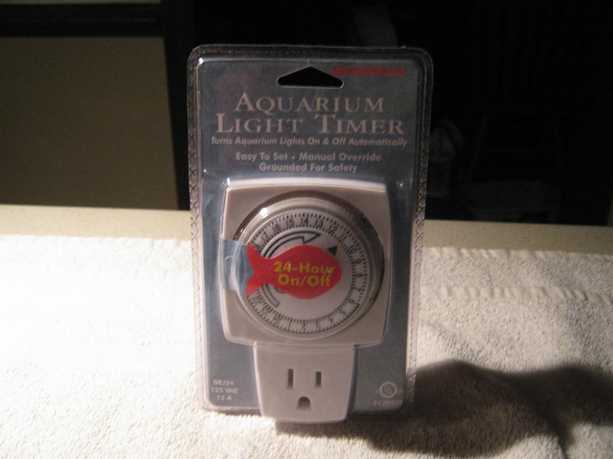 New * Aquarium Light Timer with Instructions