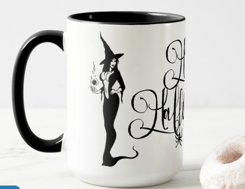 Happy Halloween Witch Mug