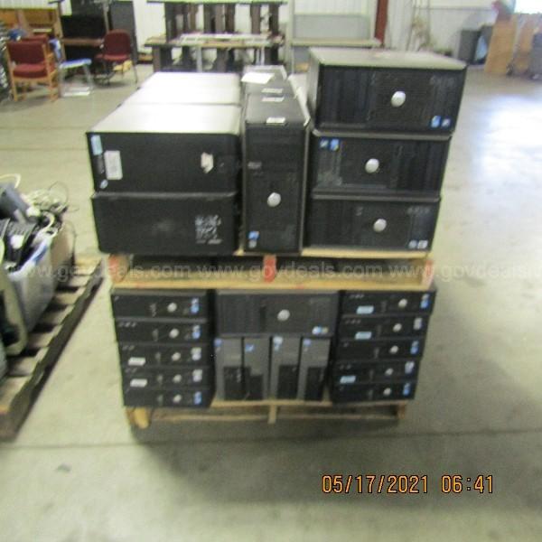 LOT OF COMPUTERS AND OTHER ITEMS ON 22 PALLET