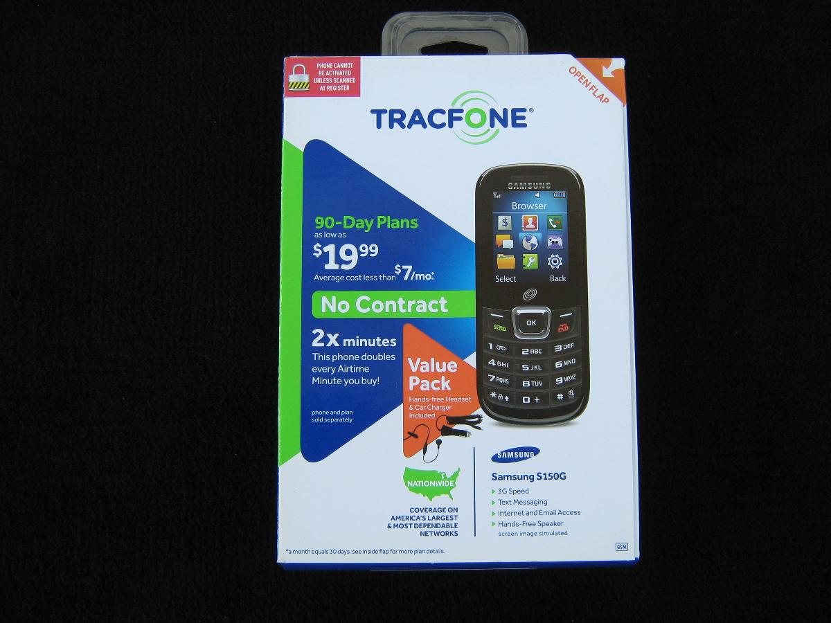 7 New Tracfones: Samsung S150G