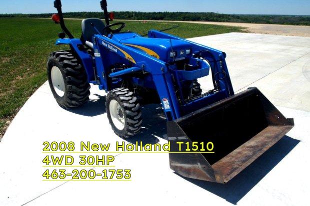  New Holland TWD Tractor $ firm