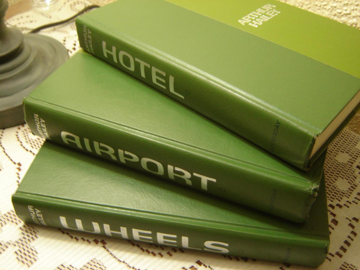 ARTHUR HAILEY 3 Volume hardcover set: Wheels (), Airport