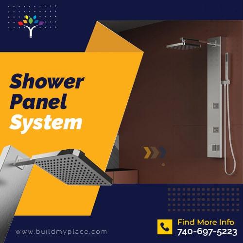 Buy Shower Panel System with high-speed multi-jets