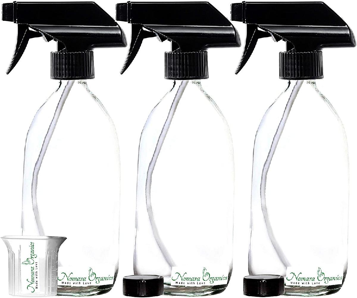 Clear Glass Spray Bottle 500ml