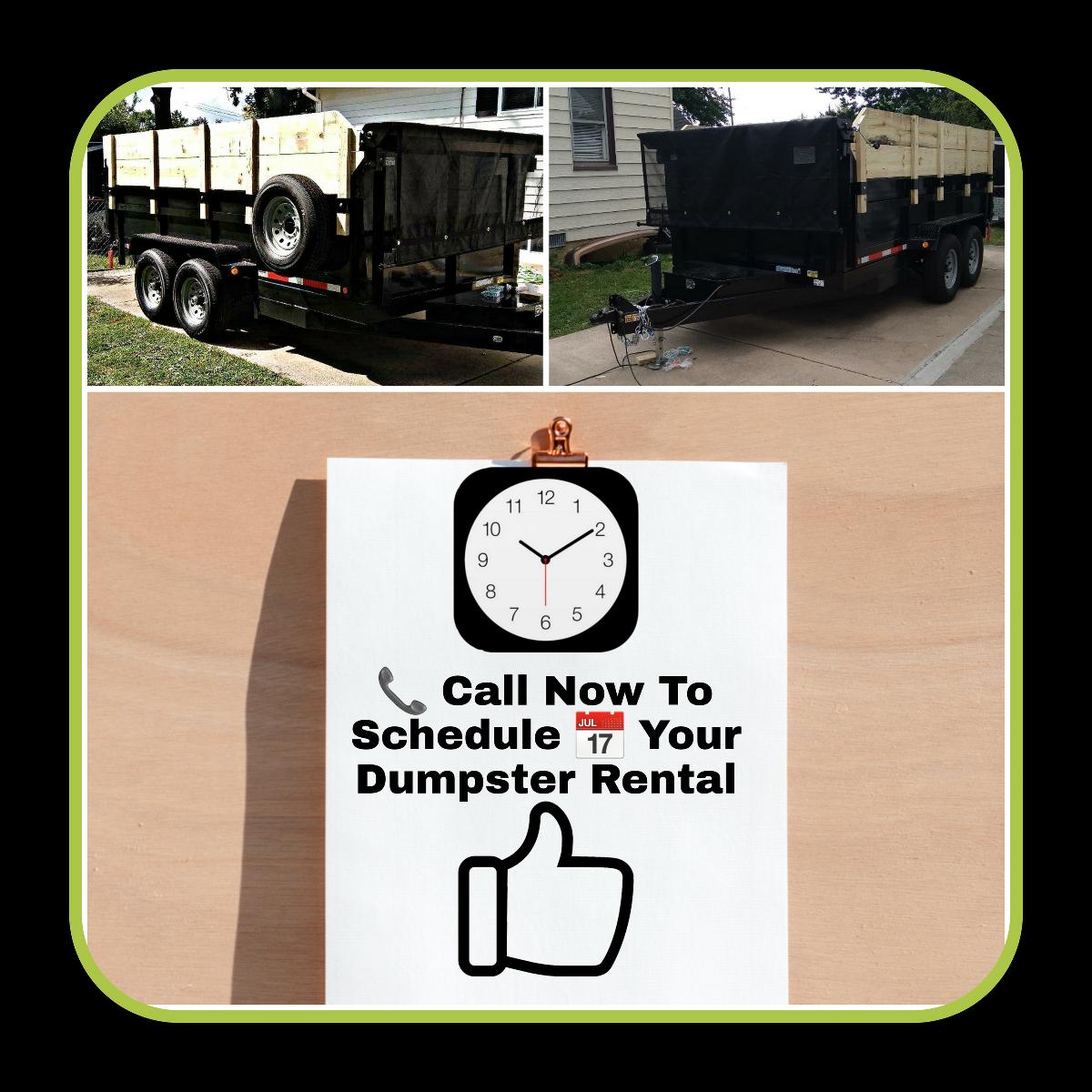 Dumpster rental and clean out/ hauling