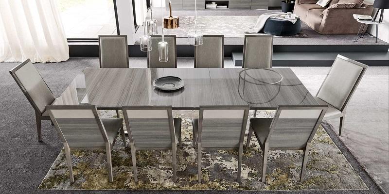 Modern Design Iris Large Dining Table by ALF Group