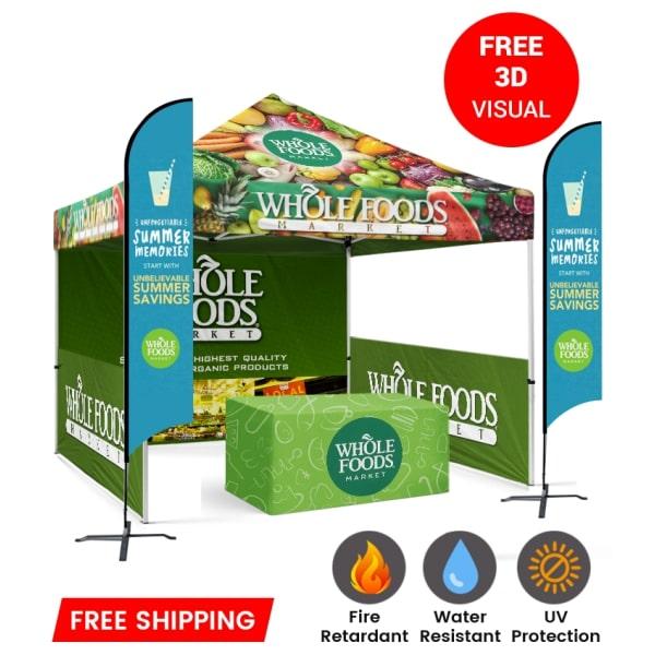 Affordable Custom Logo Pop Up Tents For Your Big Business |