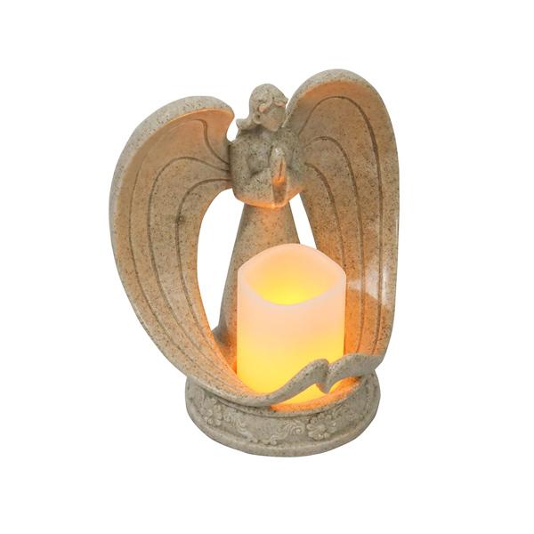 Nordic Style Resin Angel Electronic Candle Holder FREE SHIP
