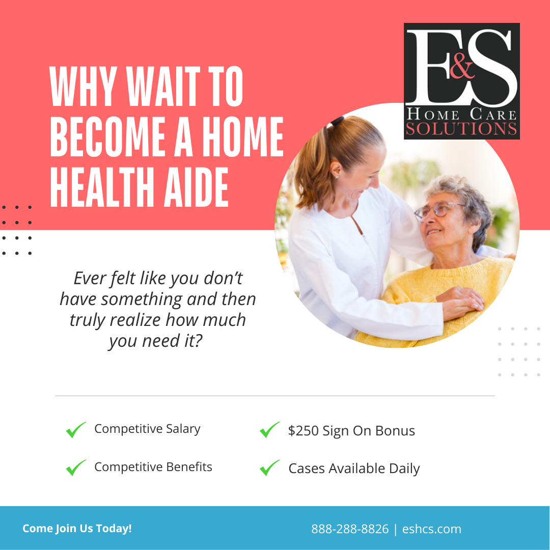 Why Wait to Become a Home Health Aide