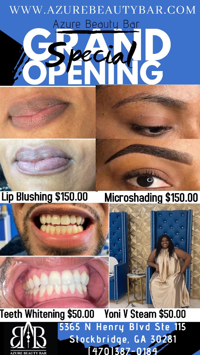 Grand Opening Specials!!