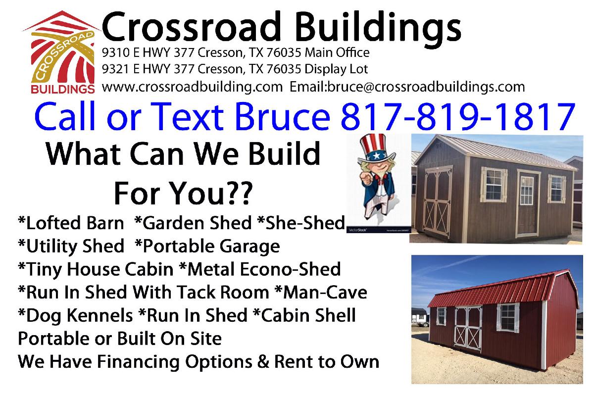 Storage Building, Barns, tiny house &more