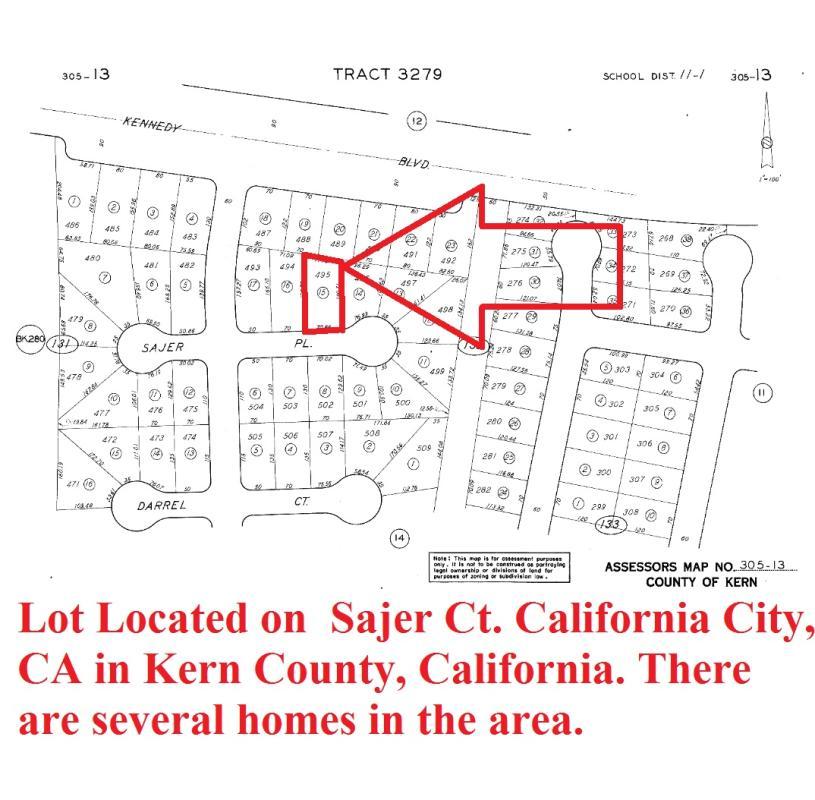 LOT ON SAJER COURT, LOCATED IN CALIFORNIA CITY, STATE OF