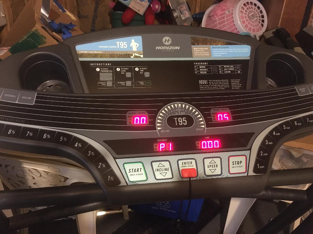 Horizon T95 Treadmill $80