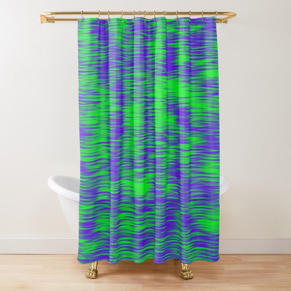 Water Pattern Shower Curtains