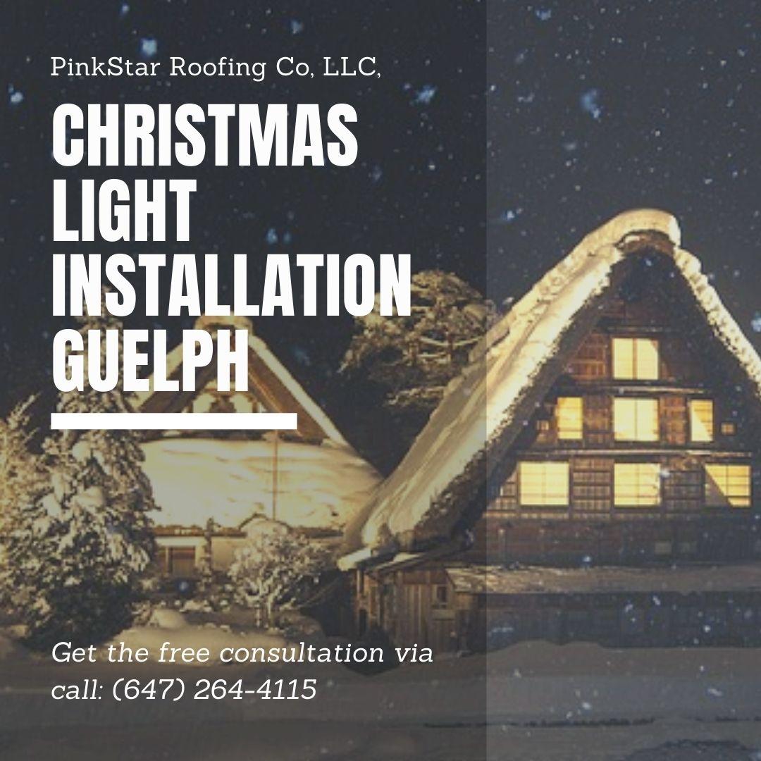 Christmas Light Installation Guelph, Ontario