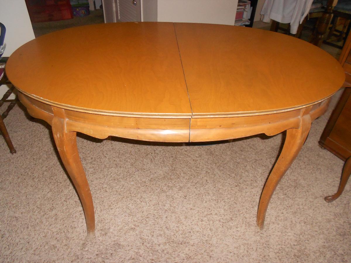 vintage dining table