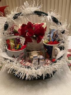 Christmas Snowflake basket