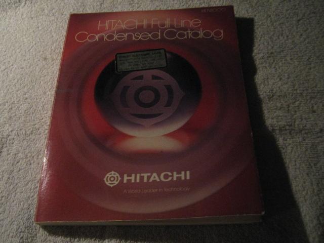 HITACHI Full Line Condensed Catalog (Catalog HLN)