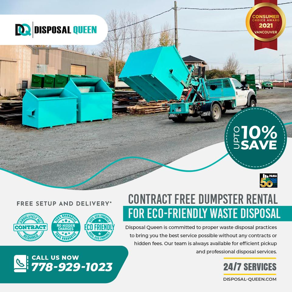 Contract Free Dumpster Rental for Eco-Friendly Waste