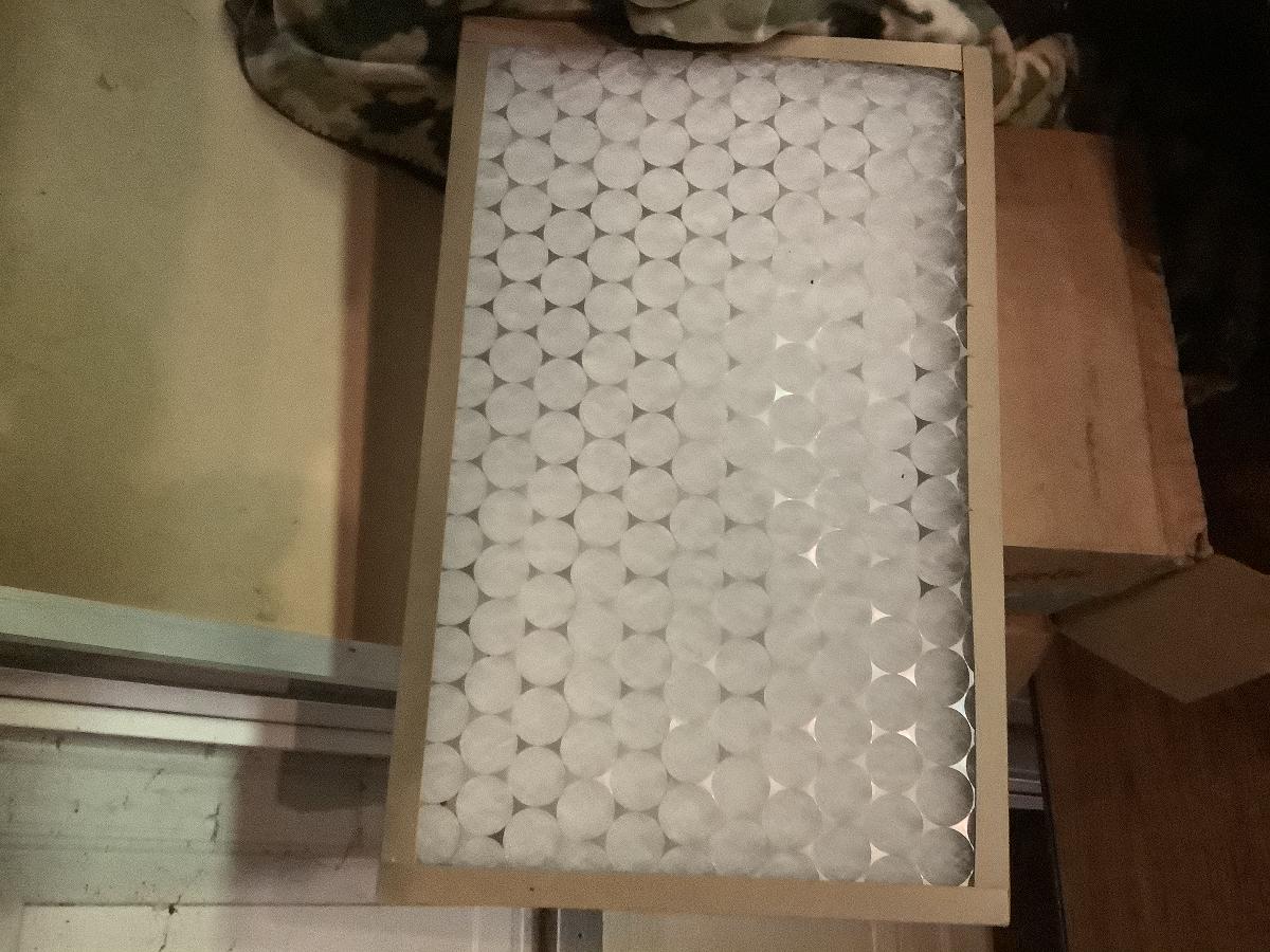 Case of AC Filters 16 X 25 X 2