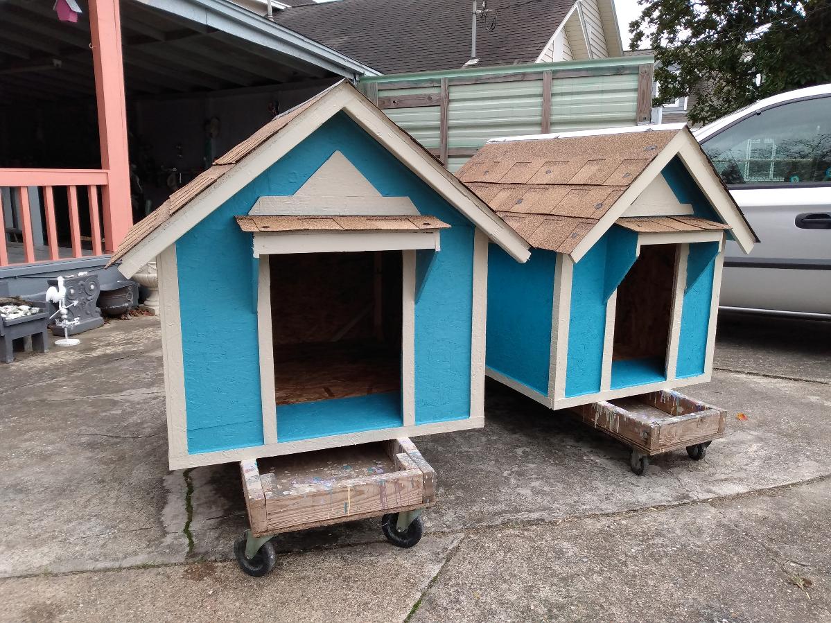 New dog houses